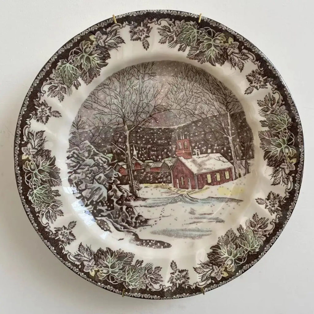Holiday Manor"  Dinner & Steak Plate