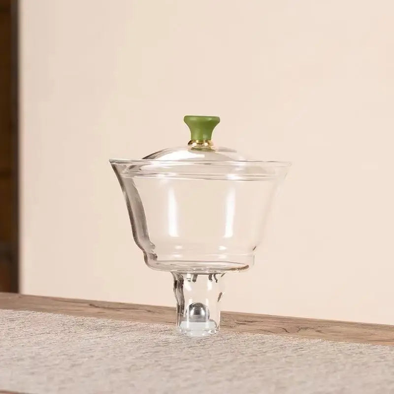 Automatic Panda Glass Tea Maker – Magnetic Infusion Set