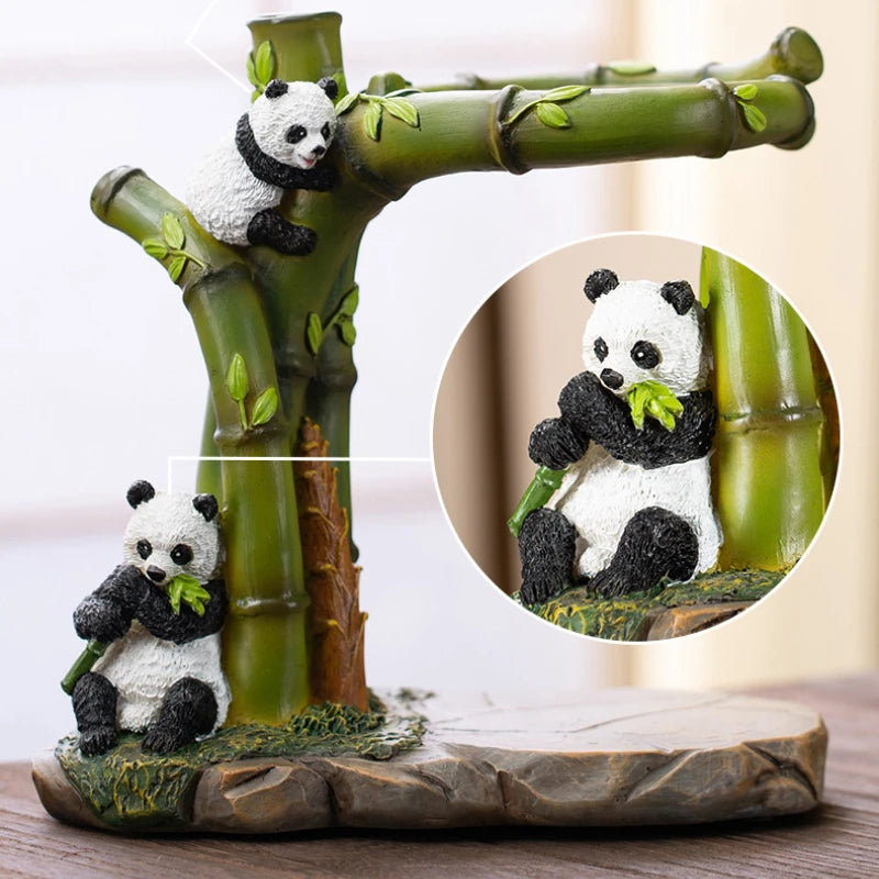 Automatic Panda Glass Tea Maker – Magnetic Infusion Set