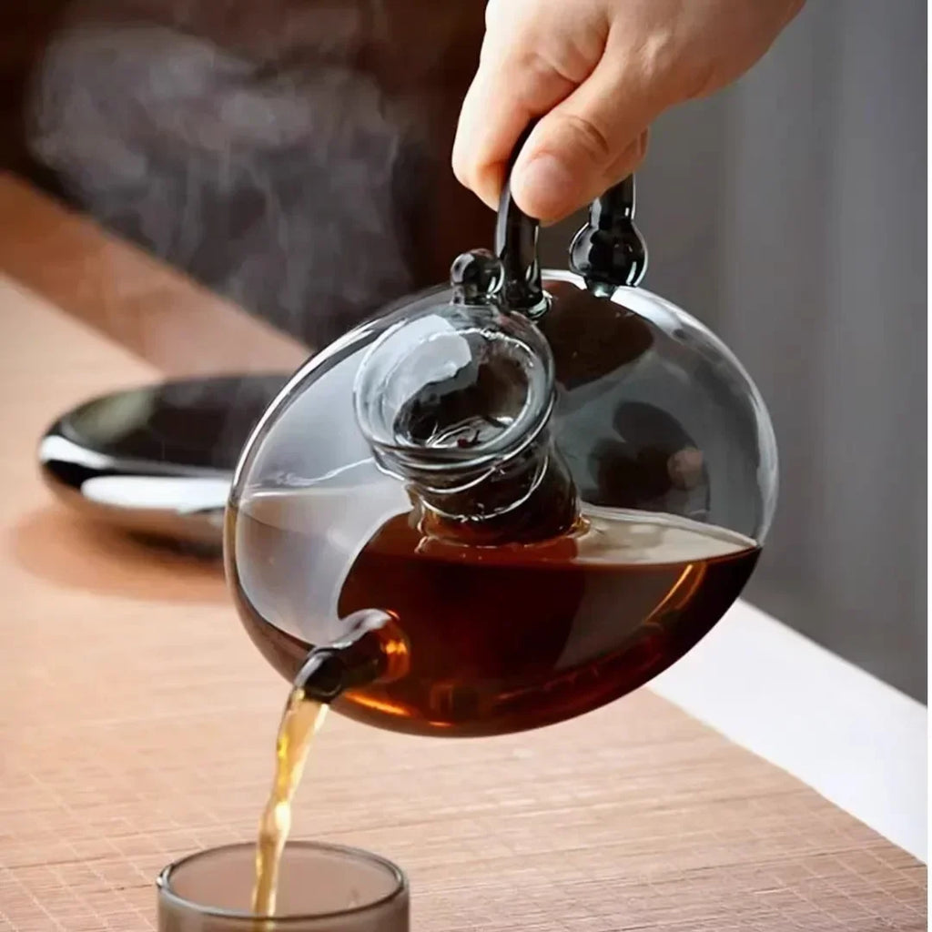 Modern Scandinavian Health Kettle & Tea Cup Set