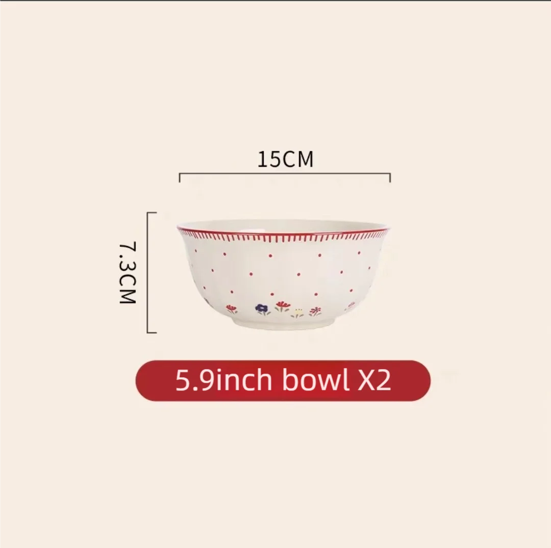 SOLECASA Lafre Vintage Floral Tea & Serving Set