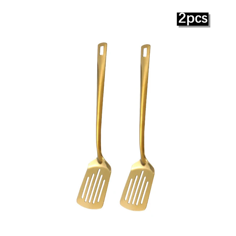 Diraa Golden Soup & Skimmer Set.