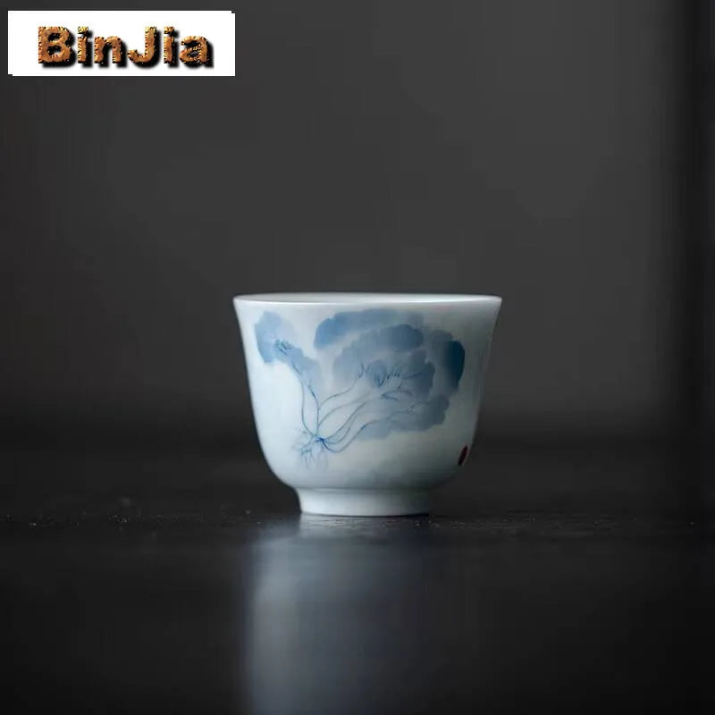 Master Cup Set – Chinese Traditional Cabbage Art (2 Pieces)