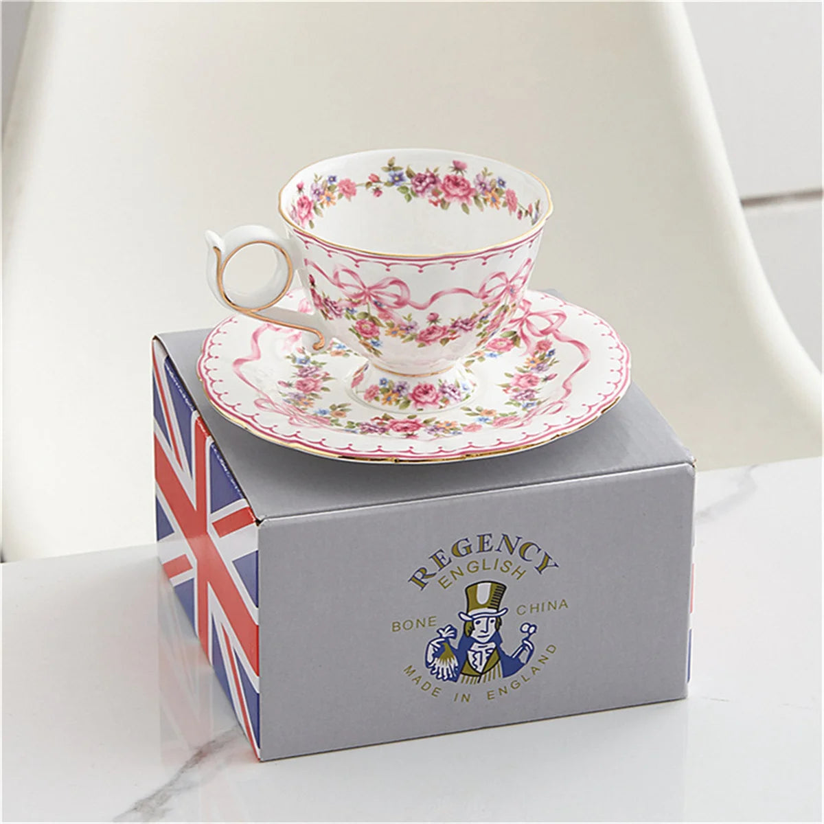 Luxury French Afternoon Tea Set (Bone China)