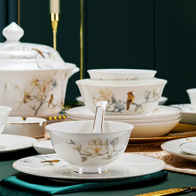 Royal Floral Dinner Set.