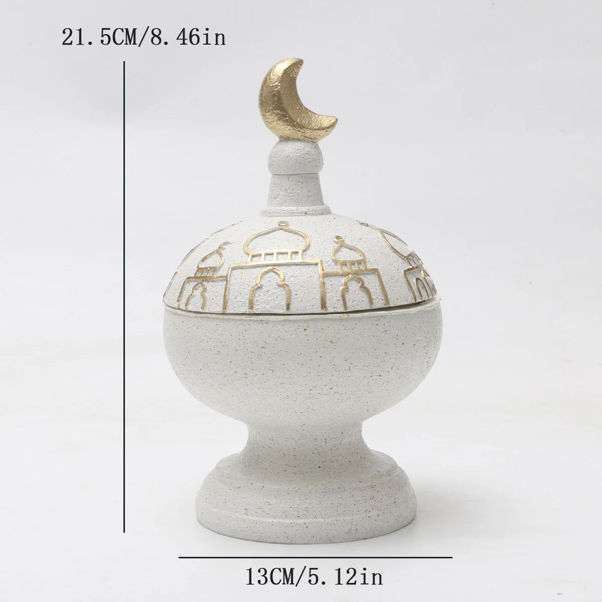 Islamic Kaaba & Mosque Replica – Desktop Decor & Candlestick