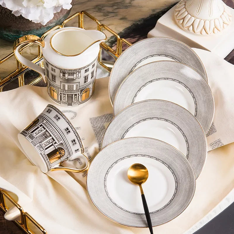 Imperial Swan 11Pcs Coffee Set.