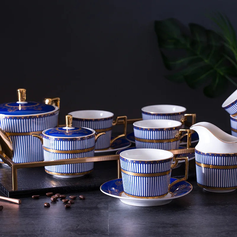 Exquisite Blue Relief Set.