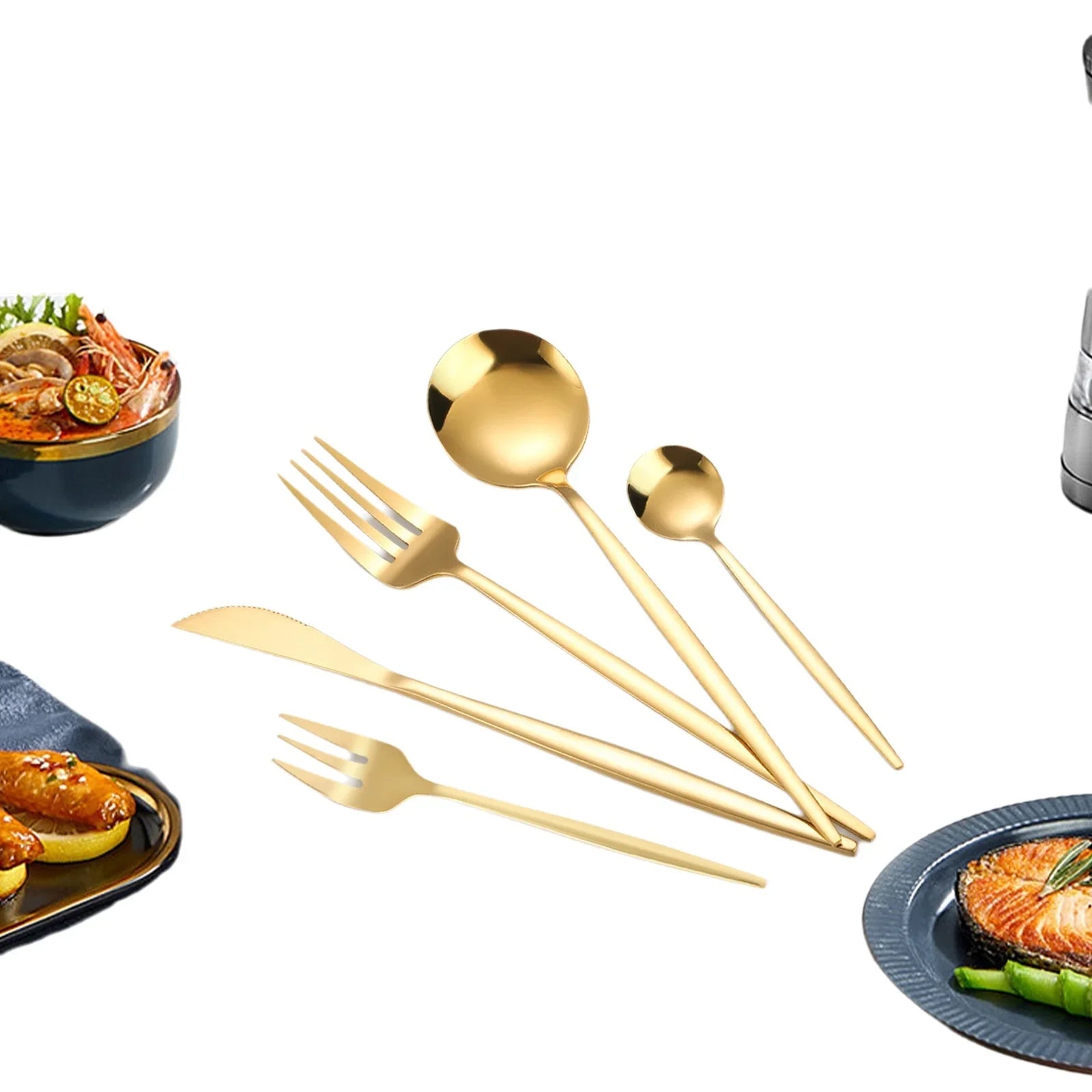 Luxe Hotel-Grade Silverware.