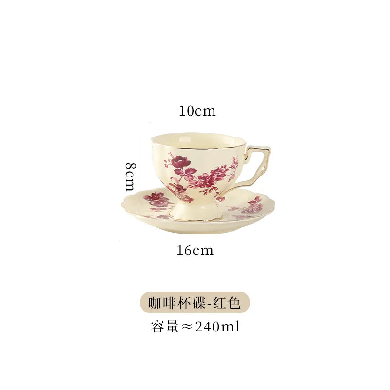 Vintage Lemon Teapot & Cup Set – Tania Bulhoes Inspired