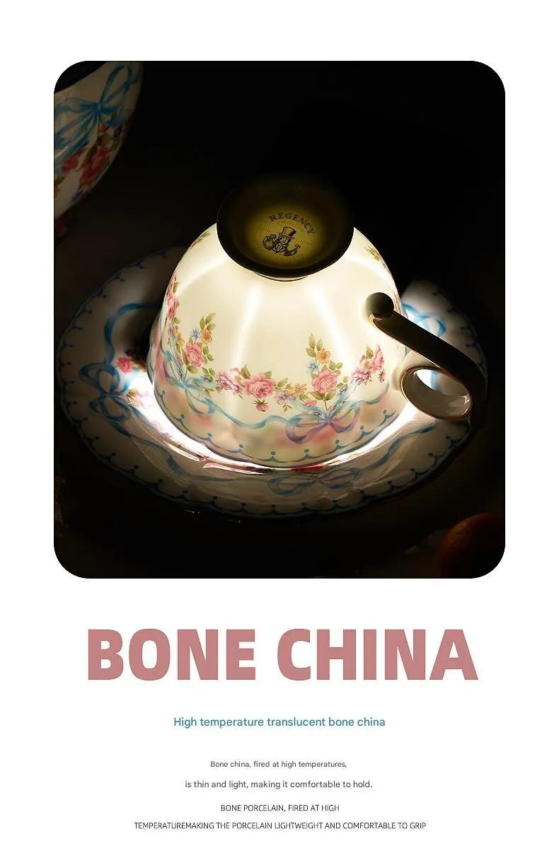 Luxury French Afternoon Tea Set (Bone China)