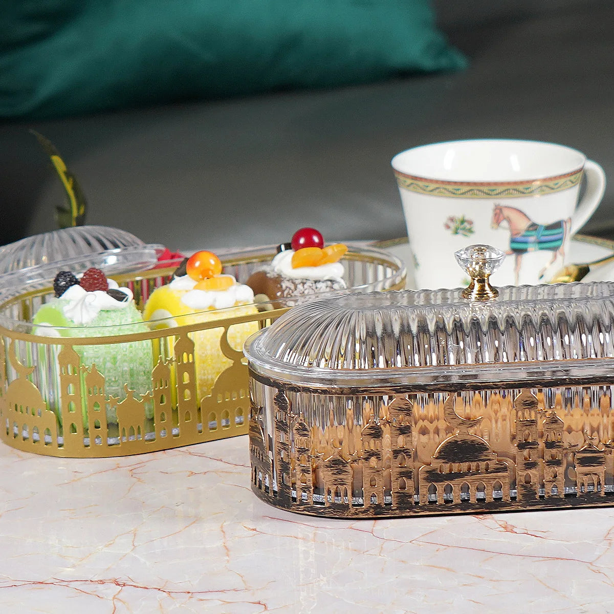 Eid Mubarak Decorative Candy & Nut Dish