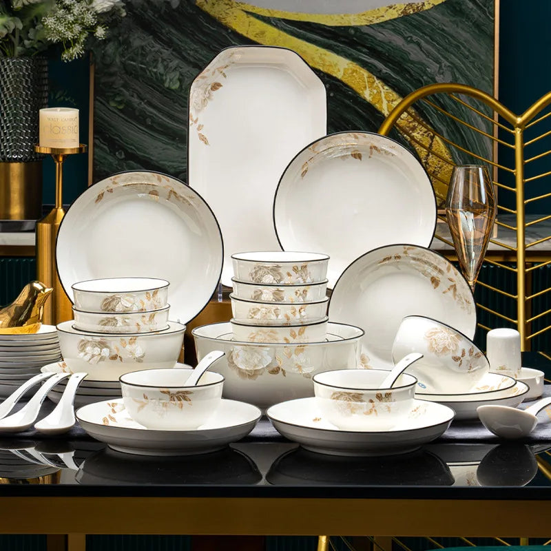 Floral Heritage Dinner Set.