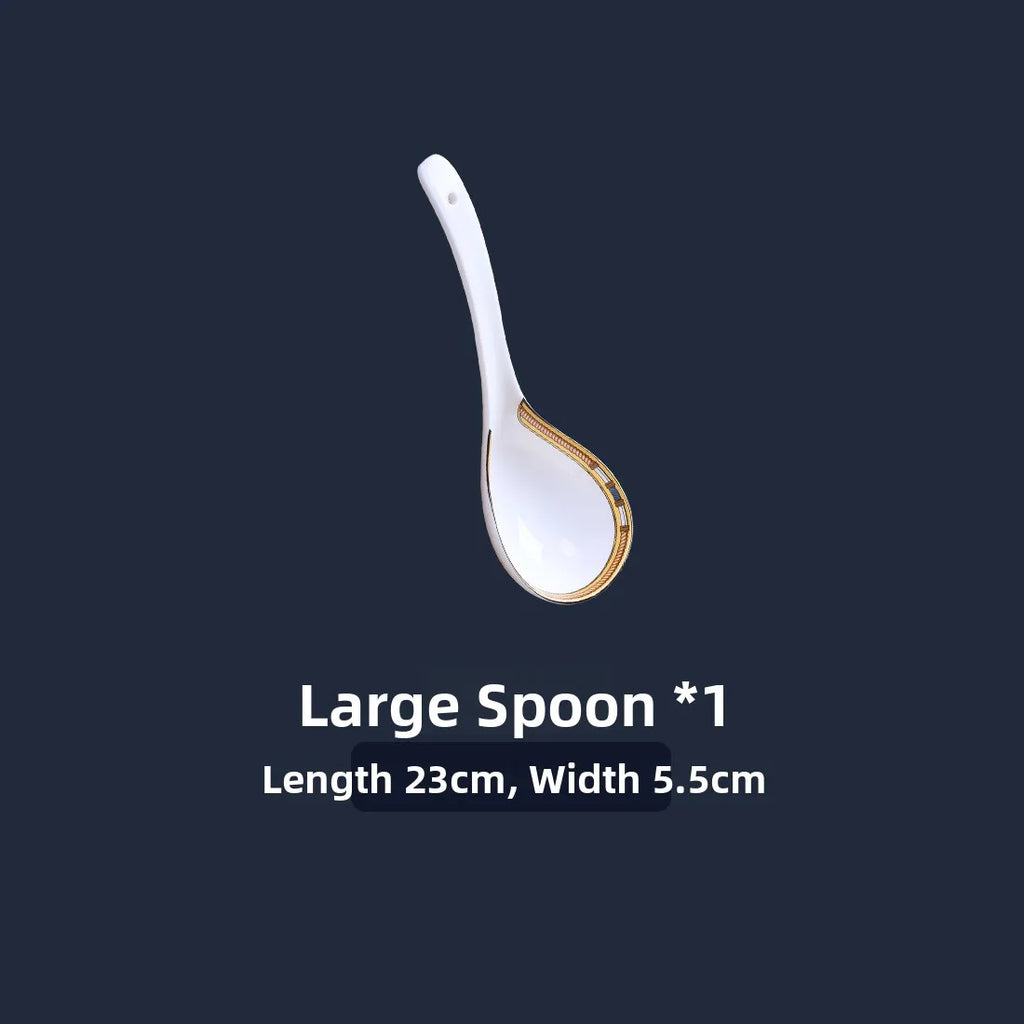 Imperial Gold Rim Bone China Collection – Build Your Own Dinner Set