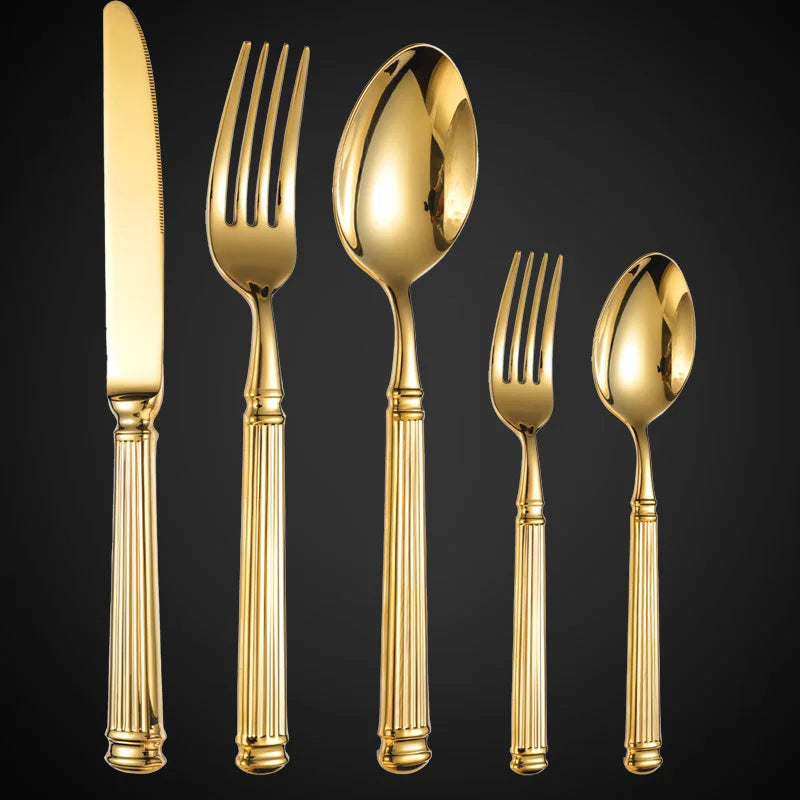 Golden Roman Architecture Set.