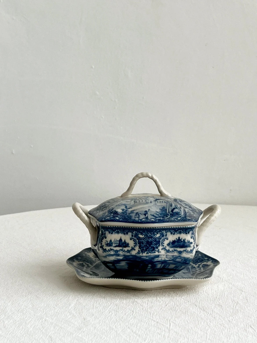 European Masterpiece "Blue Series" Rare Glazed Ceramic Collection – Plates, Vases & Pots