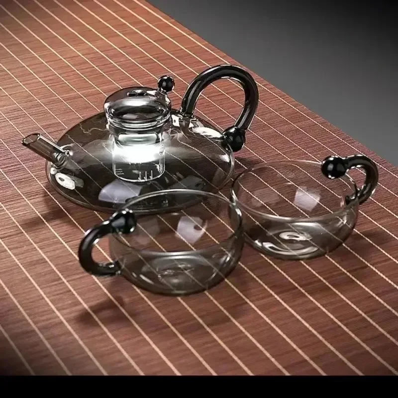 Modern Scandinavian Health Kettle & Tea Cup Set