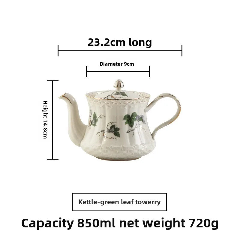 Retro Ceramic Tea & Coffee Set (Couple Gift)