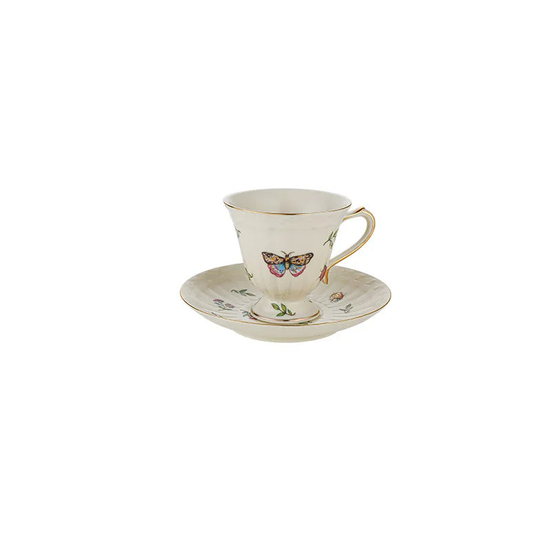 Royal Palace Retro Ceramic Cup & Saucer Set