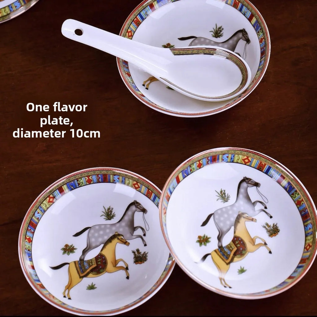 Imperial Gold Rim Bone China Collection – Build Your Own Dinner Set