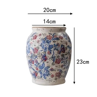 Eclectic Fusion Handmade Ceramic Vase – Medieval & Oriental Blend