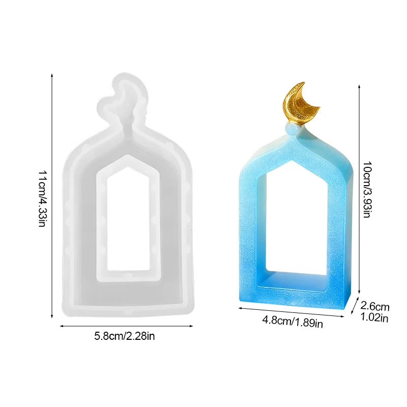 Ramadan DIY Silicone Mold (Candle & Gypsum)