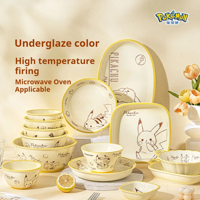 Official Pokemon Dinnerware.