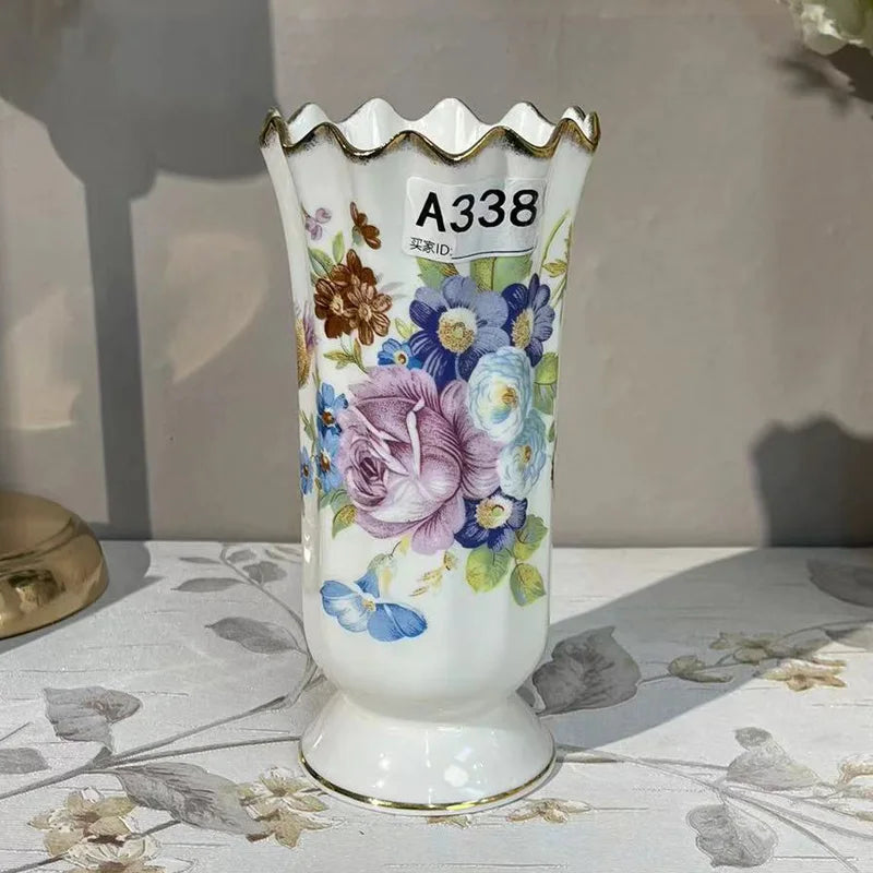 "European Elegance" Exquisite Bone China Coffee Cup & Tea Set
