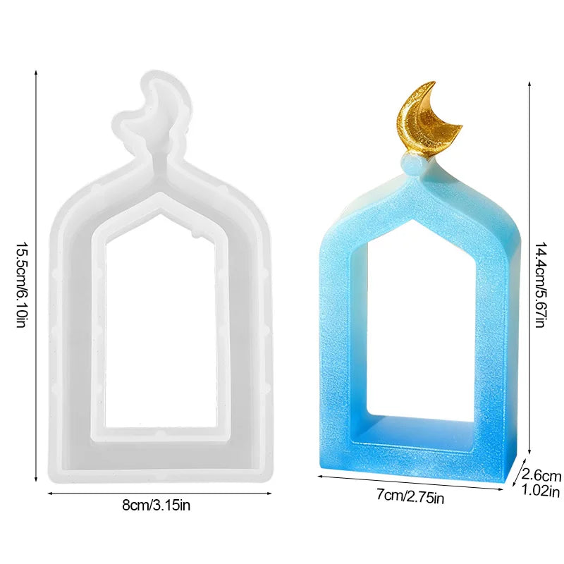 Ramadan DIY Silicone Mold (Candle & Gypsum)