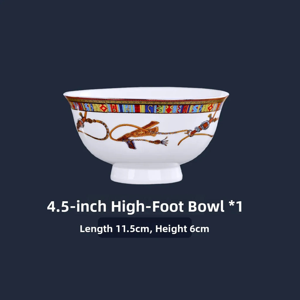 Imperial Gold Rim Bone China Collection – Build Your Own Dinner Set