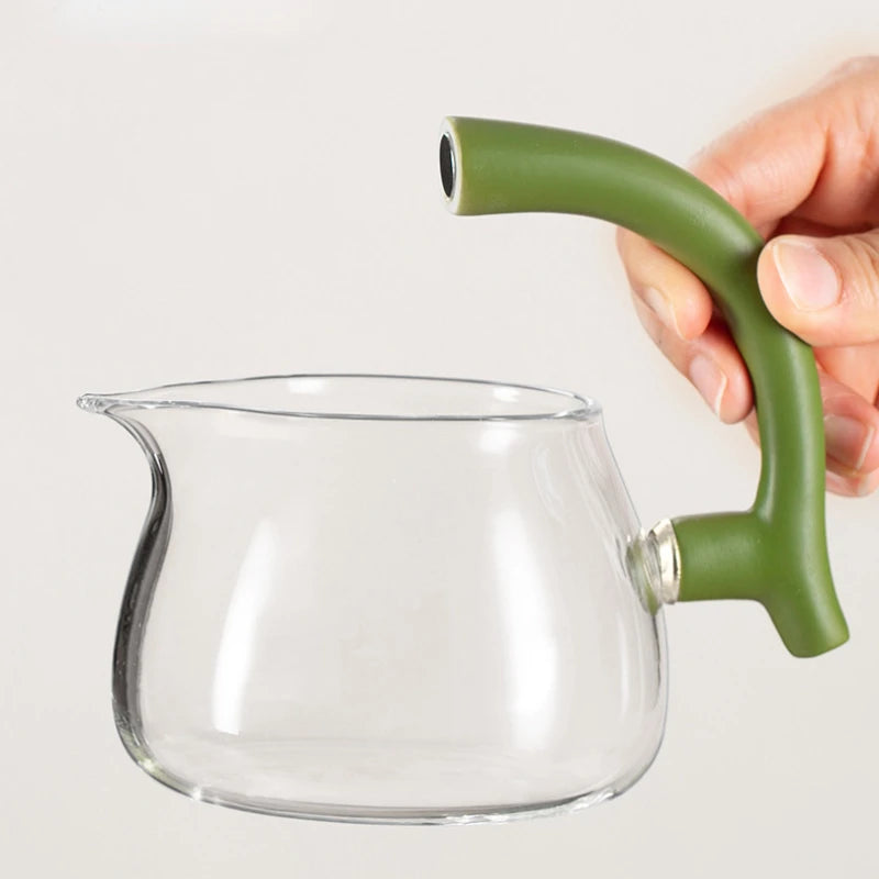 Automatic Panda Glass Tea Maker – Magnetic Infusion Set