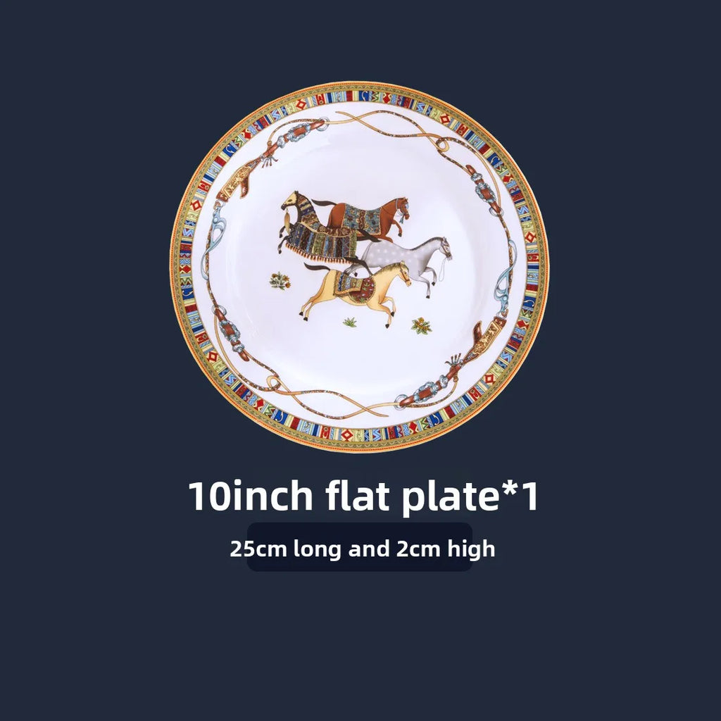 Imperial Gold Rim Bone China Collection – Build Your Own Dinner Set