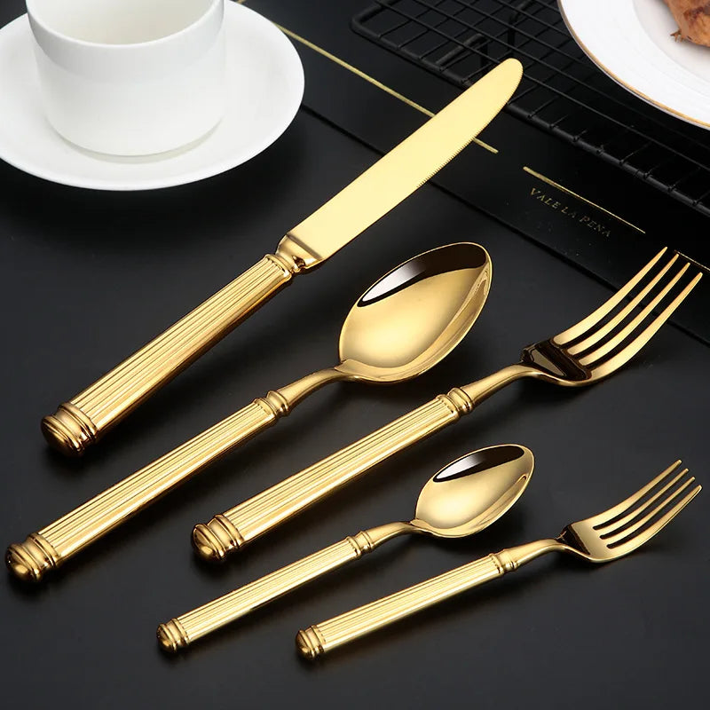 Golden Roman Architecture Set.
