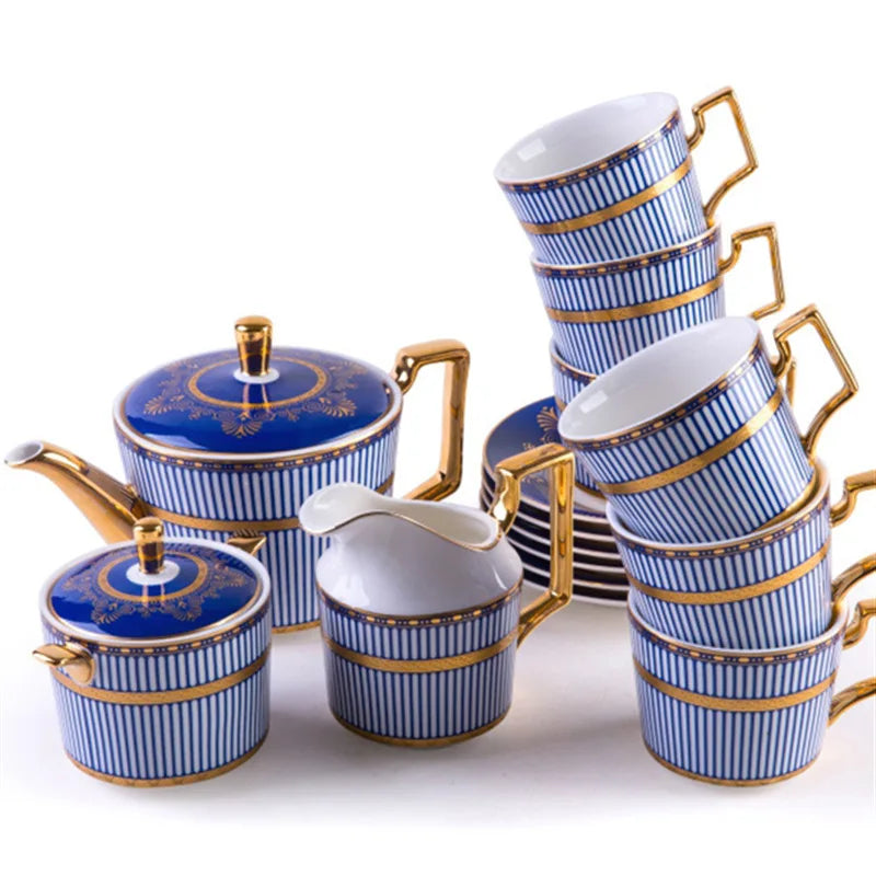 Exquisite Blue Relief Set.