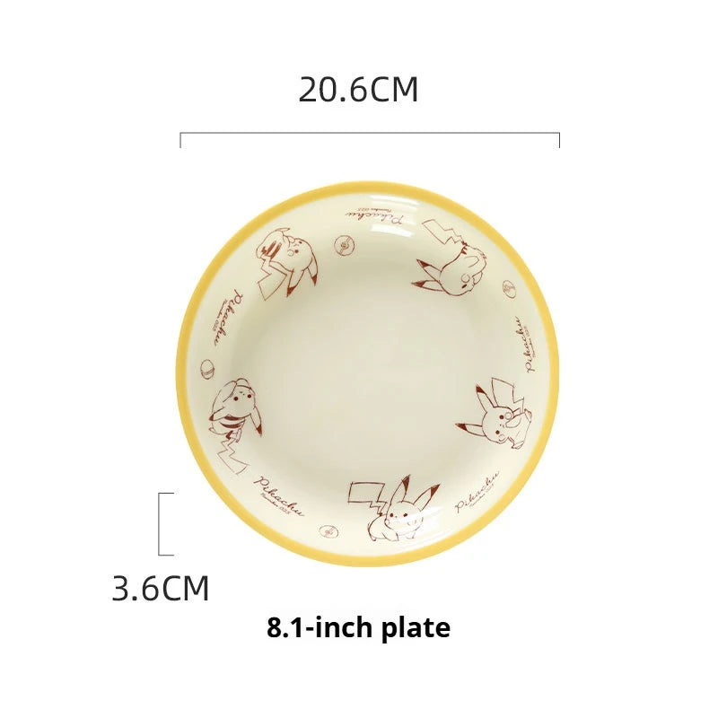 Official Pokemon Dinnerware.