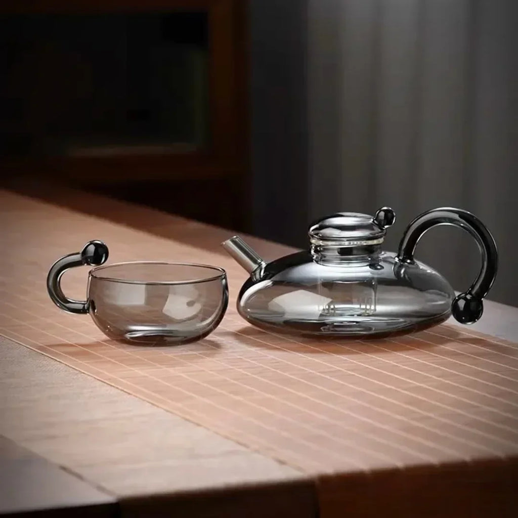 Modern Scandinavian Health Kettle & Tea Cup Set