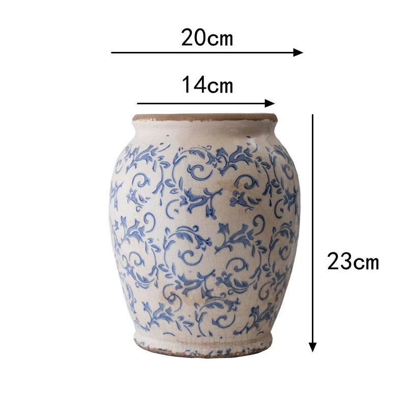 Eclectic Fusion Handmade Ceramic Vase – Medieval & Oriental Blend