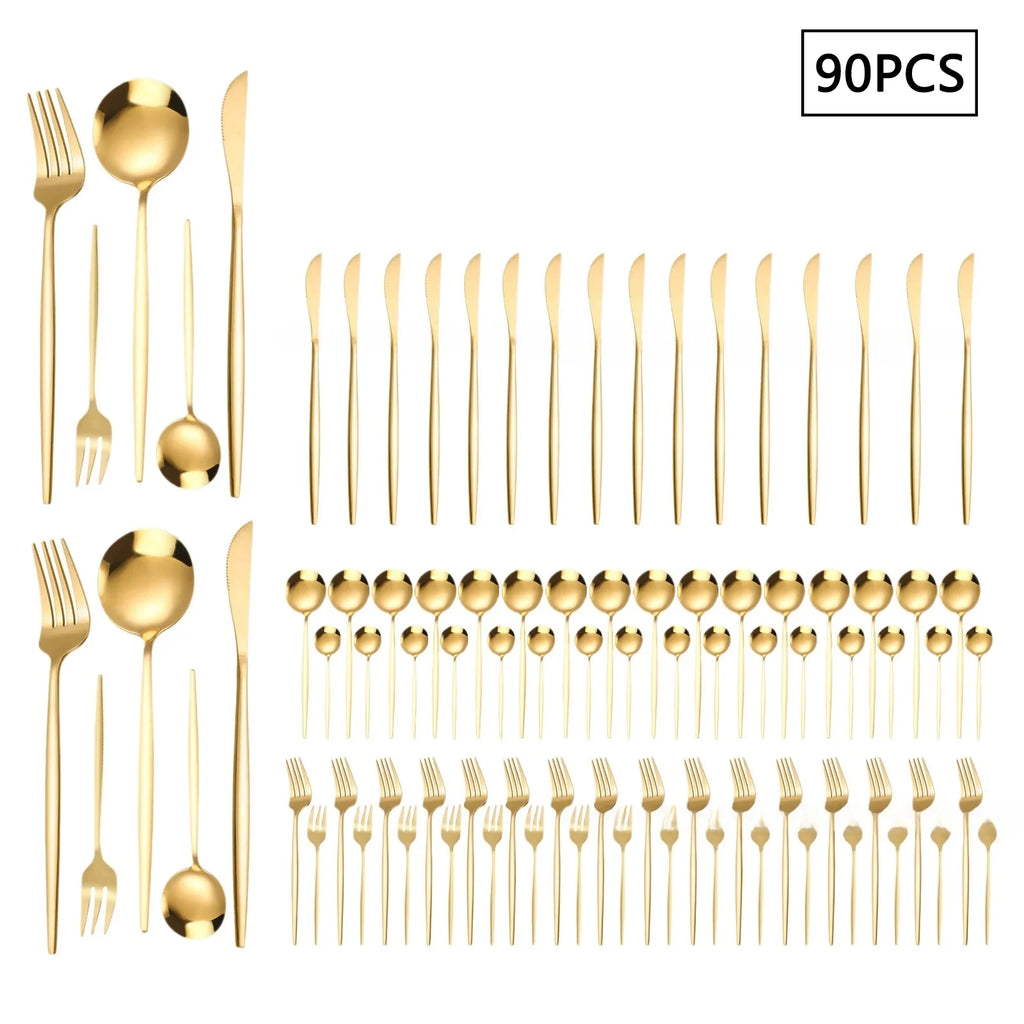 Luxe Hotel-Grade Silverware.