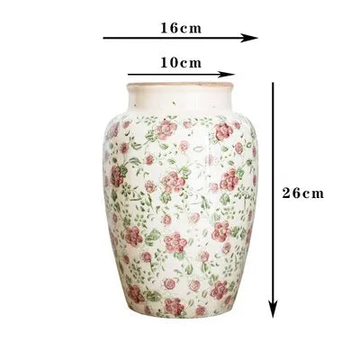 Eclectic Fusion Handmade Ceramic Vase – Medieval & Oriental Blend