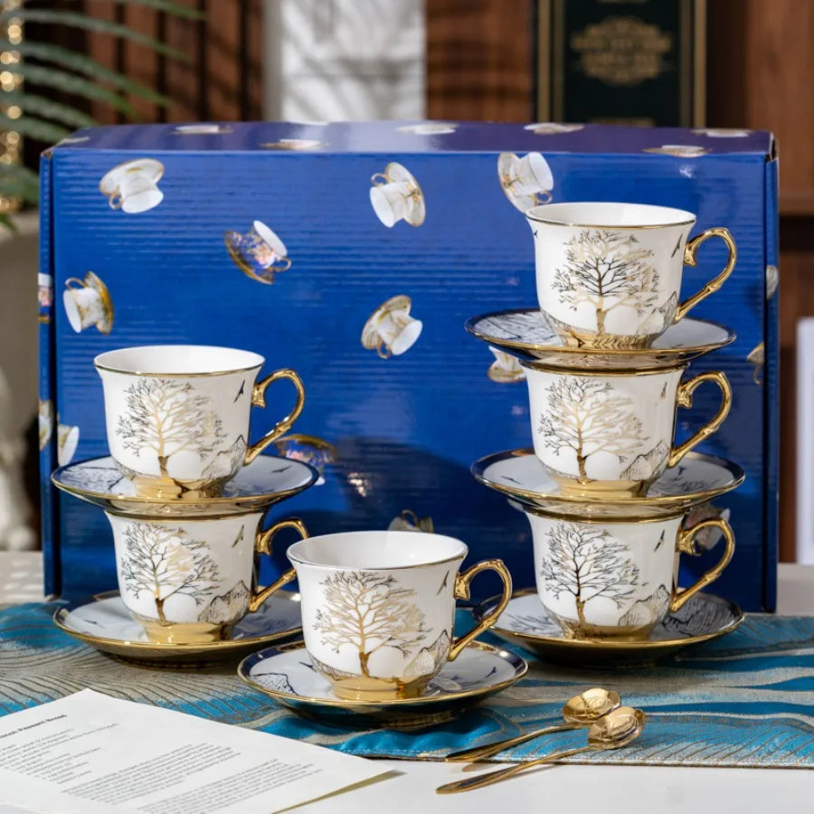 Luxury Coffeeware Ceremony Set – Exquisite Home Decor