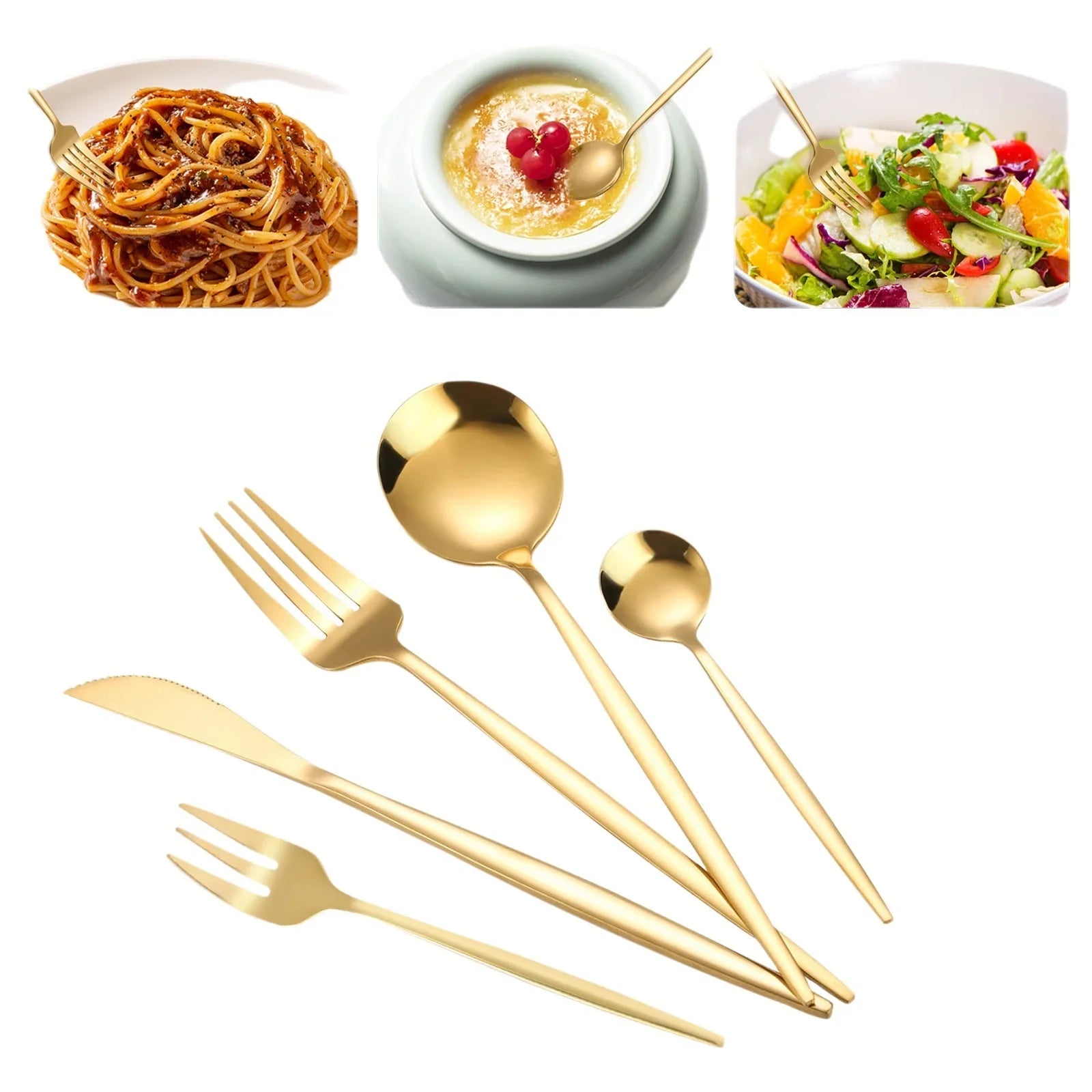 Luxe Hotel-Grade Silverware.