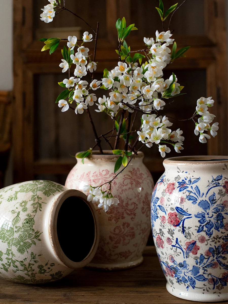 Eclectic Fusion Handmade Ceramic Vase – Medieval & Oriental Blend