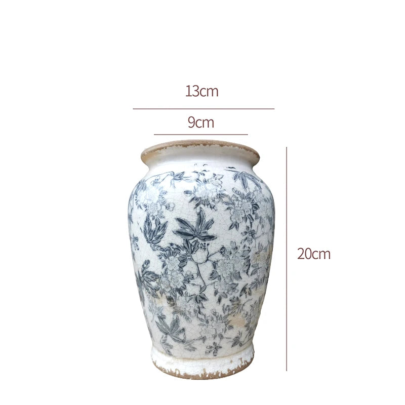 Eclectic Fusion Handmade Ceramic Vase – Medieval & Oriental Blend