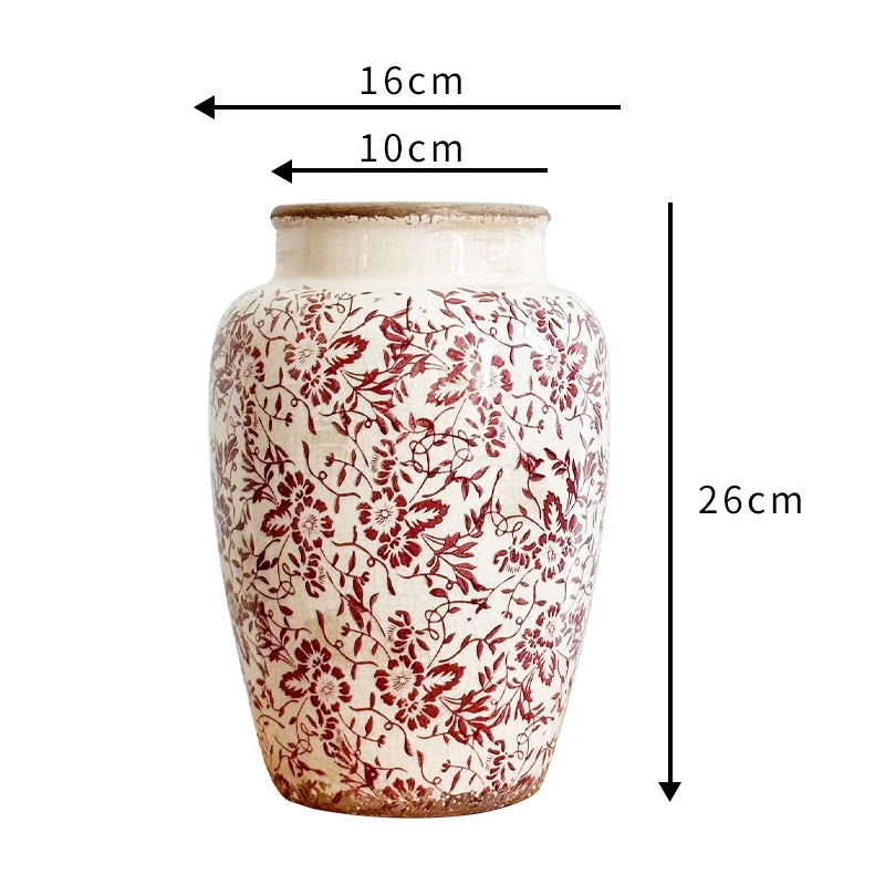 Eclectic Fusion Handmade Ceramic Vase – Medieval & Oriental Blend