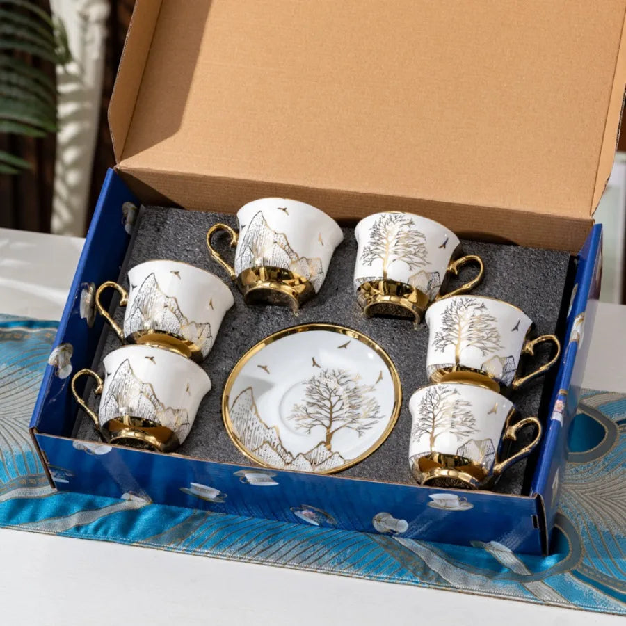 Luxury Coffeeware Ceremony Set – Exquisite Home Decor