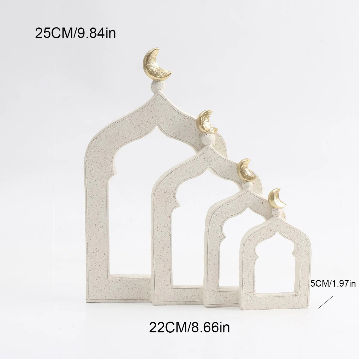 Islamic Kaaba & Mosque Replica – Desktop Decor & Candlestick