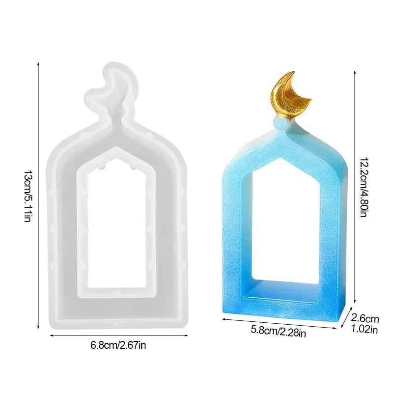 Ramadan DIY Silicone Mold (Candle & Gypsum)