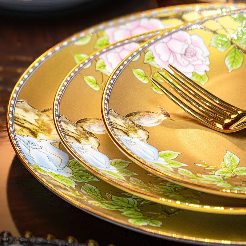 Oriental Blossom Dinner Set.
