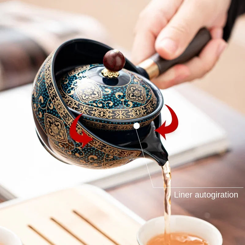 Portable Purple Clay Kung Fu Tea Set
