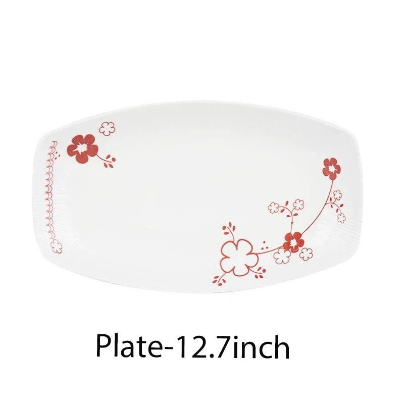 Vintage Floral Dinnerware.